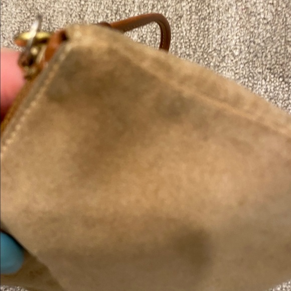 Coach suede wristlet with tassel - Picture 5 of 5